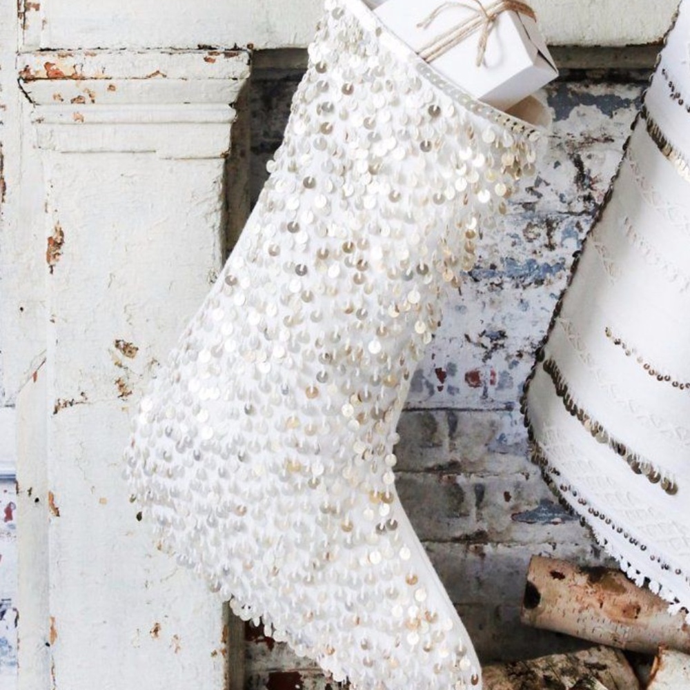 Free People All Over Coin Stocking-Large Stocking